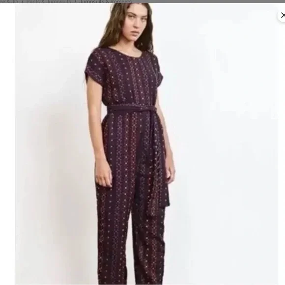 Women's Purple Jumpsuit